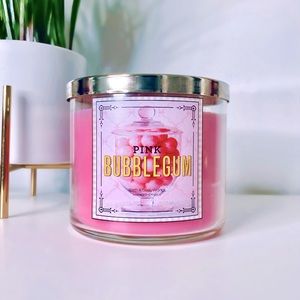 Pink Bubblegum Candle